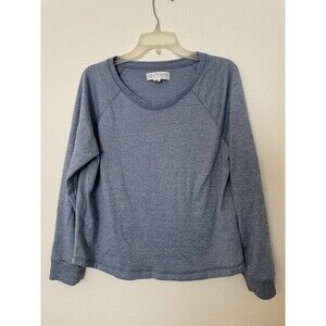 Live Love Lounge Women's Light Blue Soft Pajama Top Size Large